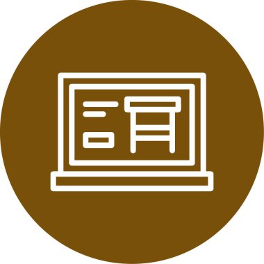 Japon yemek ikonu vektörü