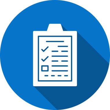 Belge. Web simgesi basit illüstrasyon