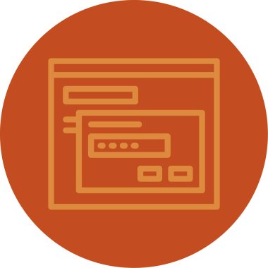 seo modern simgesinin vektör illüstrasyonu