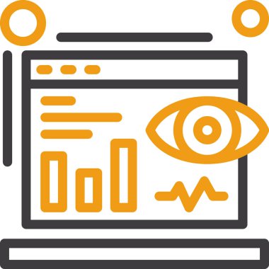 veri analitik analitik simgesi doldurulmuş ana hatlar biçimi