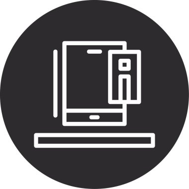 Seo simgesinin vektör illüstrasyonu