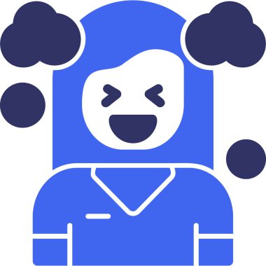 Tatlı cadılar bayramı simgesinin vektör çizimi