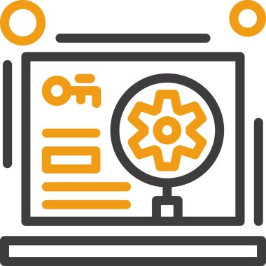 bilgisayar simgesi vektör illüstrasyonu