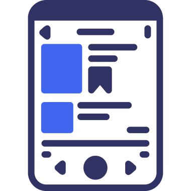 Web tasarımı ve geliştirme vektör simgesi. Basit ve düz tasarım