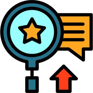 iş grafiği simgesi, vektör illüstrasyonu