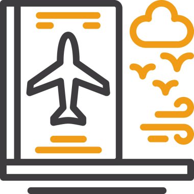 Uçuş rezervasyonu uçuş simgesi