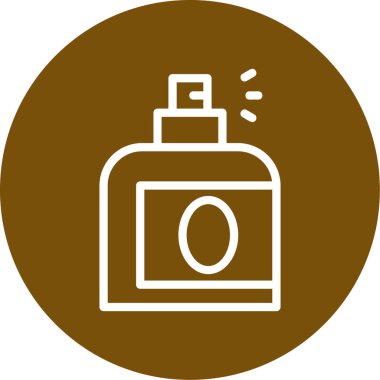 Benzersiz parfüm vektörü simgesi