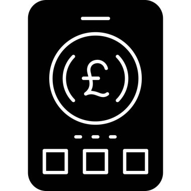 para mobil bankacılık simgesi sağlam stil