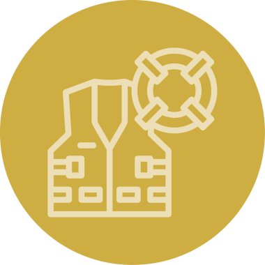 Bir simgenin vektör illüstrasyonu