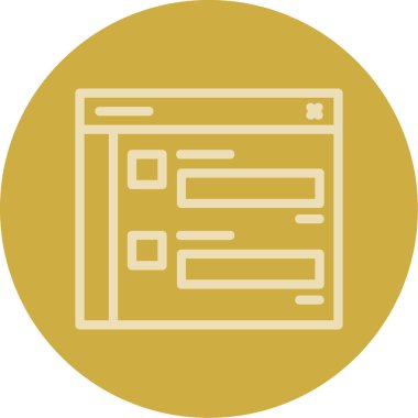 seo modern simgesinin vektör illüstrasyonu