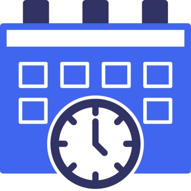 Alarm saat vektör simgesi