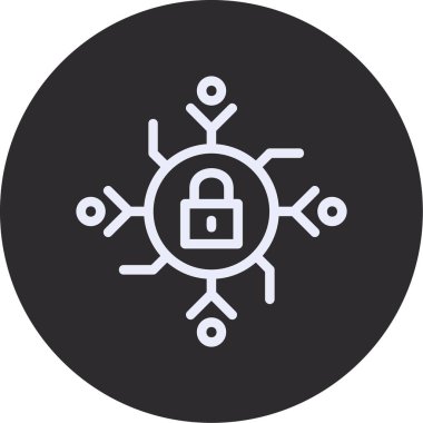 Modern simgenin vektör illüstrasyonu