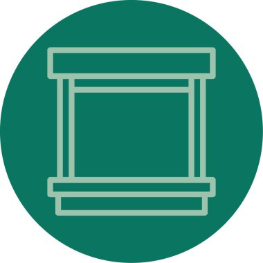 Modern b 'nin vektör illüstrasyonu eksik simgesi