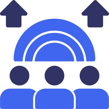 seo modern simgesinin vektör illüstrasyonu