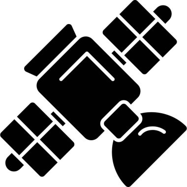 uydu anten vektör simgesi