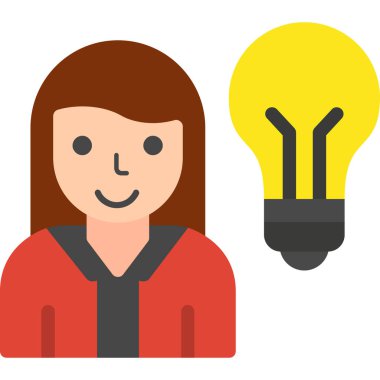 İş fikir kavramı, vektör çizim