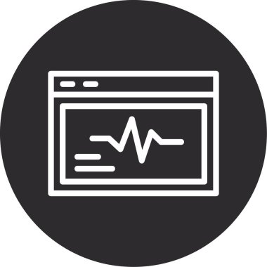 seo modern simgesinin vektör illüstrasyonu