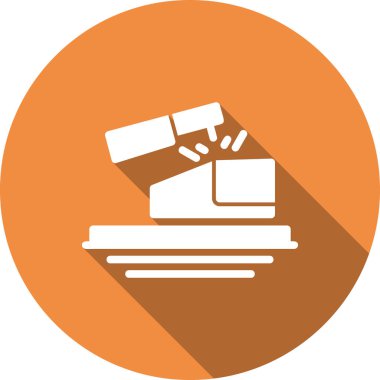 Gıda simgesinin vektör illüstrasyonu