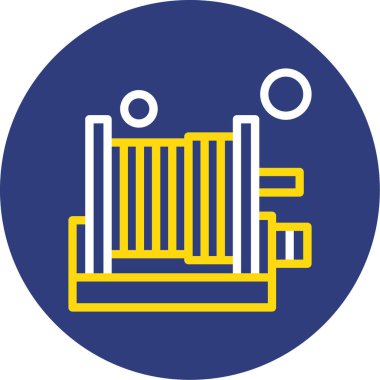 Modern b 'nin vektör illüstrasyonu simge tasarımından yoksun