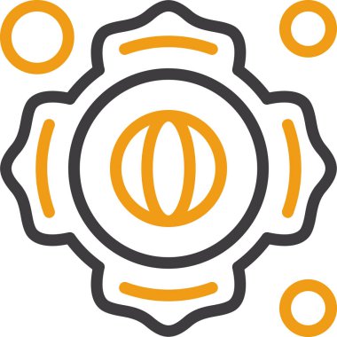 dişli dişli ayarları simgesi - taslak biçimi