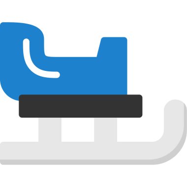 Sandalye. Web simgesi basit illüstrasyon