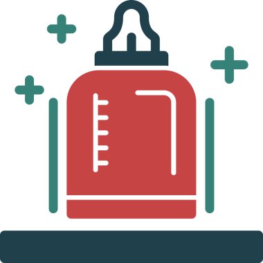 benzin istasyonu modern simgesi, vektör illüstrasyonu