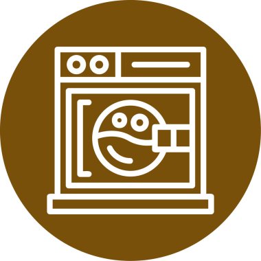 Modern b 'nin vektör illüstrasyonu eksik simgesi