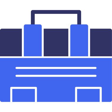 Kutu. Web simgesi basit illüstrasyon