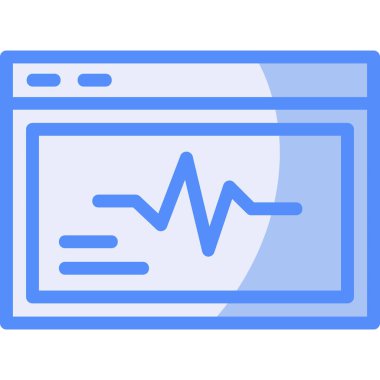 Web simgesi tasarımı illüstrasyonu