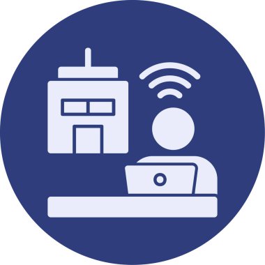 Yazıcı simgesinin vektör illüstrasyonu