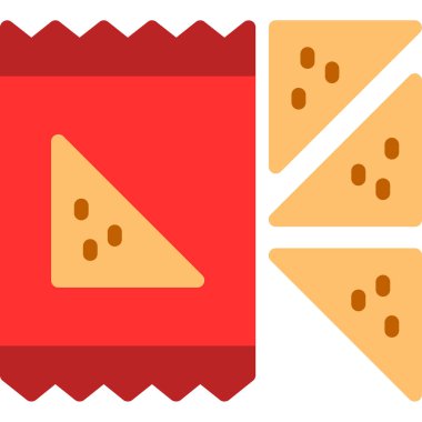 Gıda simgesinin vektör illüstrasyonu