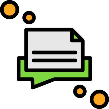 sohbet iletişim simgesi