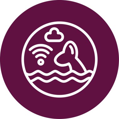 Seo simgesinin vektör illüstrasyonu