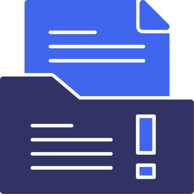 Dosya. Web simgesi basit illüstrasyon