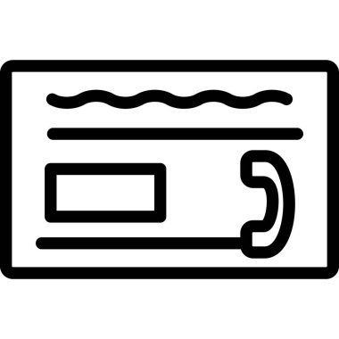 atm makine simgesi vektör illüstrasyonu