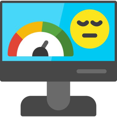 iş analiz simgesi, basit illüstrasyon