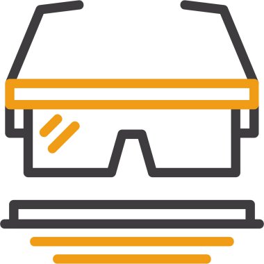 Bir araba simgesinin vektör illüstrasyonu