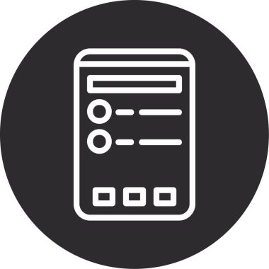 seo modern simgesinin vektör illüstrasyonu