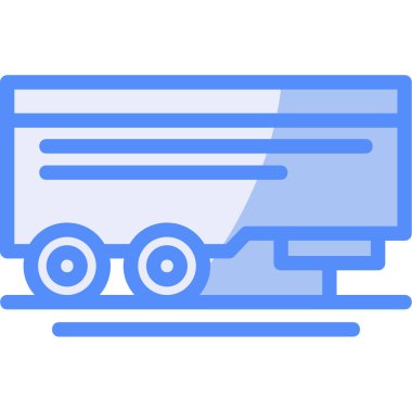 bus simgesi vektör illüstrasyonu