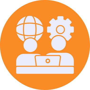 küresel ağ. Basit resimleme