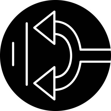 ok simgesi vektör illüstrasyonu