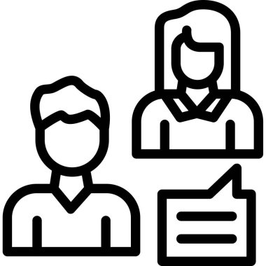 Müşteri servisi vektör simgesi