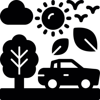 Eko simgesi. vektör çizim