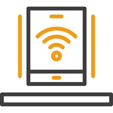 Bilgisayar. Web simgesi basit illüstrasyon