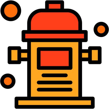 Kahve makinesi simgesi, vektör illüstrasyonu