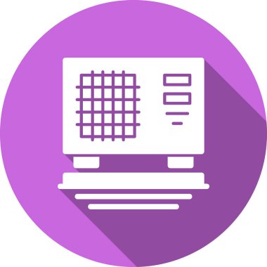 Bir bilgisayar klavyesinin vektör çizimi