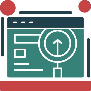 Web tarayıcı vektör çizimi