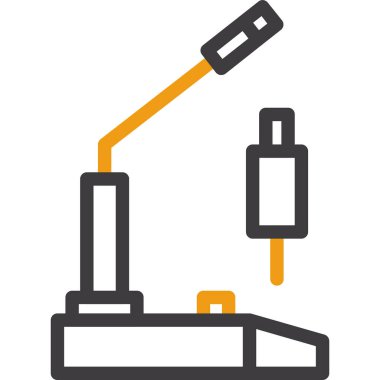 Tornavida. Web simgesi basit illüstrasyon