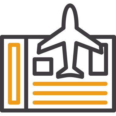 uçak uçuş simgesi