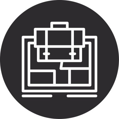 seo modern simgesinin vektör illüstrasyonu